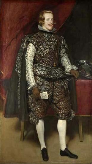 Diego Velazquez Philip IV in Brown and Silver, Sweden oil painting art